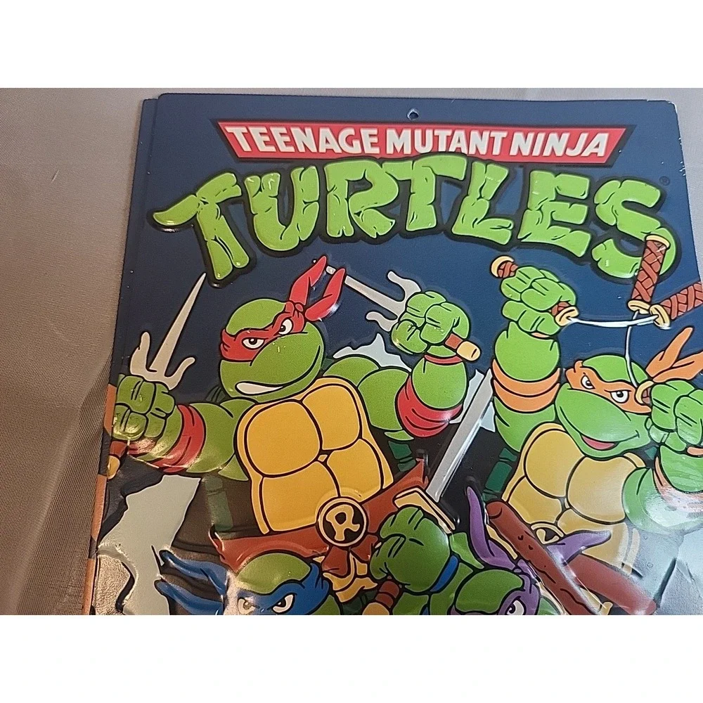 2015 TMNT Metal Sign‎ - 8.3x12 in